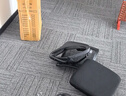 百魅辦公椅電腦椅子靠背家用學(xué)習(xí)椅 會(huì)議椅久坐老板椅家居培訓(xùn)椅 黑框黑網(wǎng)-可升降 曬單實(shí)拍圖