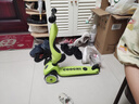 酷騎兒童滑板車二合一多功能童車重力轉(zhuǎn)向靜音耐磨小區(qū)遛娃生日禮物 曬單實拍圖