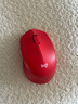 羅技（Logitech）M280 M275無線鼠標 筆記本電腦商務(wù)辦公鼠標人體工學(xué)鼠標USB右手鼠標舒適多彩 帶無線2.4G接收器 M280 紅色 曬單實拍圖