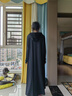 蕉下（beneunder）防曬衣防曬服長(cháng)款女冰絲感修身海邊沙灘透氣全身防曬衣 【涼感加長(cháng)款】漫暮黑 S 曬單實(shí)拍圖