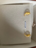周生生七夕禮物黃金耳釘 博物館系列 足金莨苕葉耳飾 93243E定價 曬單實拍圖
