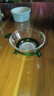 寶隆力真 玻璃茶濾茶漏過濾茶隔公道杯濾茶器創(chuàng)意漏斗濾網(wǎng)功夫茶具茶道配件 綠葉茶漏紗布網(wǎng) 曬單實拍圖