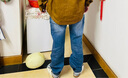 Lee【張凌赫代言】731舒適中腰錐形懷舊復(fù)古藍(lán)色休閑男牛仔褲潮流 中藍(lán)色 28 曬單實(shí)拍圖