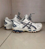 亞瑟士ASICS女鞋越野跑鞋穩定耐磨運動(dòng)鞋舒適跑步鞋 GEL-KAHANA 8 灰色/藍色 39 曬單實(shí)拍圖