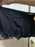駝人康君男士內(nèi)褲男冰絲夏季男內(nèi)褲冰絲內(nèi)褲抗菌襠無痕平角褲衩褲頭男3條 暗夜黑+晴空蘭+淺灰 3條 2XL 【建議體重：65-80】 曬單實拍圖