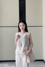 ESDS香港包包女包2025新款輕奢復(fù)古高級(jí)感手提媽媽包通勤托特包單肩包 米白色 曬單實(shí)拍圖