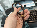 靜元閣小葉紫檀木和田玉串珠汽車鑰匙扣掛件高檔男士耐用手機(jī)鑰匙扣掛飾 小葉紫檀木蘋果老型珠-經(jīng)典款 曬單實(shí)拍圖