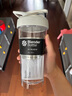 Blender Bottle搖搖杯運(yùn)動(dòng)健身水杯男士女生蛋白粉攪拌杯子大容量塑料杯子耐高溫 Tritan材質(zhì)白色800ml 曬單實(shí)拍圖