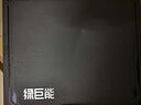 綠巨能（llano）電競鼠標(biāo)墊鋼化玻璃材質(zhì)游戲FPS高速順滑CSGO防水防汗桌墊易清潔黑色350*300*3mm 曬單實(shí)拍圖