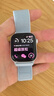 Apple/蘋果 Watch Series 10 智能手表GPS款42毫米銀色鋁金屬表殼青云色回環(huán)式運動表帶MX1L3CH/B 曬單實拍圖