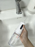 HYUNDAI沖牙器高頻家用洗牙器牙齒沖洗器便攜式水牙線深度清潔牙縫正畸矯正大容量節(jié)日送男女朋友家人禮物 純白 4支噴頭 曬單實(shí)拍圖