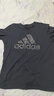 adidas休閑純棉上衣圓領短袖T恤男裝夏季新款阿迪達斯官方輕運動 黑色   XL 曬單實拍圖