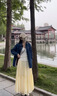 茯見(jiàn)半身裙女夏長(zhǎng)款2025年新款高腰a字中長(zhǎng)款小個(gè)子蓬蓬裙半身長(zhǎng)裙女 黃色 M 曬單實(shí)拍圖