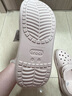 卡駱馳（crocs）經典泡芙Clog洞洞鞋厚底男女鞋涼鞋拖鞋涼拖 207521-6UR M5W7 曬單實拍圖