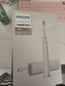 飛利浦（PHILIPS）電動牙刷S系列水療刷HX2491聲波震動清潔亮白護齦5種模式HX6730升級款高端送禮教師節(jié)禮物 HX2491/01白色+2支原裝刷頭 曬單實拍圖