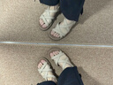卓詩尼軟底涼鞋女2025年夏季新款休閑平底復(fù)古羅馬涼鞋勃肯鞋海邊沙灘鞋 米白色 37 曬單實(shí)拍圖