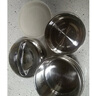 京臣304不銹鋼蘋(píng)果飯盒學(xué)生便攜2層保溫飯盒分格便當(dāng)盒食堂圓形餐盒 圓形蘋(píng)果雙層【1L】 1-2L 曬單實(shí)拍圖
