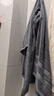 京東京造 400g倍柔全棉CP浴巾 A類(lèi)加大加厚吸水男女通用大浴巾 灰藍(lán)色 曬單實(shí)拍圖