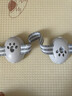 嬰兒降噪耳罩坐飛機(jī)做核磁專(zhuān)用防噪音減壓耳塞兒童寶寶隔音耳機(jī) 【白色款可調(diào)】綁帶式（適合0-4歲寶寶） 曬單實(shí)拍圖