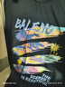 班尼路（Baleno）S&K系列ins風(fēng)男士t恤夏季輕薄透氣冰絲網(wǎng)眼短袖青少年情侶款上衣 曬單實(shí)拍圖