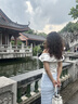 浪莎半身裙女夏季法式蕾絲碎花包臀魚尾裙高腰垂感遮肚子顯瘦裙子 曬單實拍圖