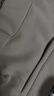 無印良品（MUJI）女式 易干平紋套頭 長袖連衣裙 女裝裙子春季長裙 BC2MHC5S 藏青色條紋 L (165/88A) 曬單實(shí)拍圖