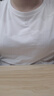 蕉下（beneunder）正肩棉質(zhì)短袖T恤女士25新款輕薄透氣休閑百搭圓領(lǐng)上衣女GP930 霜奶白 L 曬單實(shí)拍圖