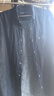 ABERCROMBIE & FITCH男裝春秋經(jīng)典小麋鹿美式復(fù)古通勤牛仔布襯衫KI125-4040 深色 M (180/100A) 曬單實(shí)拍圖
