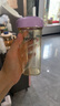 HEGEN海格恩兒童吸管杯蓋通用奶瓶杯子配件1-3歲直飲喝水杯蓋紫色 曬單實拍圖