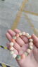 茂悅白玉菩提子手串女真品繞指柔盤玩菩提根手鏈文玩手持把件生日禮物 菩提 曬單實(shí)拍圖