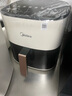 美的（Midea）空氣炸鍋AI烹飪不用翻面 家用全自動(dòng)智能觸控 透明可視實(shí)用大容量 金屬腔體無(wú)異味5.3L MF-KZC5388 曬單實(shí)拍圖