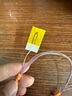 迪克維粘貼探頭K型熱電偶溫度傳感器表面測溫薄片TT-K-30測溫線T型 TT-K-30  2米+插頭 曬單實(shí)拍圖
