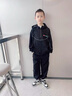 奧特曼童裝男童套裝春秋季新款兒童衛(wèi)衣秋裝時髦炸街男孩連帽運動兩件套 黑色 120 建議110-120cm6-7歲 曬單實拍圖