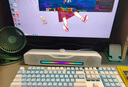Colorfire七彩虹電腦藍(lán)牙音響音箱家用桌面超重低音炮臺式機筆記本網(wǎng)課長條收款有線禮物T2201粉色 曬單實拍圖