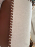 CHARLES&KEITH25夏季新品葉片裝飾單肩斜挎包腋下包七夕禮物CK2-20782576 Taupe Canvas灰褐色/米色 S 曬單實(shí)拍圖