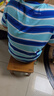 久歲伴男童睡衣夏季兒童家居服藍(lán)色短袖短褲A類薄款中大童寶寶外穿套裝 海藍(lán) 160 /身高150-162體重90-105斤 曬單實(shí)拍圖