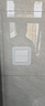 國(guó)際電工86型邊框開(kāi)關(guān)保護(hù)套開(kāi)關(guān)貼裝飾框現(xiàn)代簡(jiǎn)約輕奢高端亞克力開(kāi)關(guān)貼 開(kāi)關(guān)貼-白色無(wú)邊【86*86】 曬單實(shí)拍圖