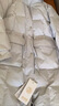 波司登（BOSIDENG）【反季】羽絨服新國標(biāo)90絨女長款寬松收腰重構(gòu)比例連帽溫柔系外套 格雷灰8A21 M 165/88A 體重約120-140斤 曬單實(shí)拍圖