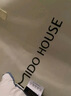 MIDO HOUSE銘都純棉枕頭低枕芯酒店單人一只裝整頭枕心藍邊超低枕48*74cm 曬單實拍圖