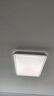 美的（Midea）LED吸頂燈客廳餐廳臥室兒童燈高顯指智控圓燈燈具輝月白包安裝 曬單實(shí)拍圖