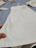 婧麒（JOYNCLEON）孕婦短褲外穿夏薄牛仔褲打底褲女安全褲孕婦裝 米白XL Jyk176505 曬單實(shí)拍圖