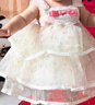G.DUCKKIDS小黃鴨童裝公主裙女童裙子夏季兒童連衣裙寶寶生日禮服吊帶蓬蓬裙 圖片色 90 尺碼建議1~2歲cm 曬單實拍圖