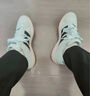 adidas「面包鞋」GRAND COURT BASE 00s休閑低幫板鞋男女阿迪達斯   薄荷綠/黑色/漢玉白   38.5 曬單實拍圖