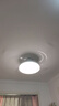 惠普風扇燈普瑞護眼LED隱形扇葉餐廳臥室遙控調(diào)光一體無葉吊扇燈中山 1級能效/吸頂52寸普瑞光/遙控無極 曬單實拍圖