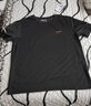 肯拓普（CAN·TORP）吸濕速干抗菌涼感透氣輕薄短袖T恤夏男女同款跑步運動(dòng)上衣 7006黑色【修身版型 偏小一碼】 L 曬單實(shí)拍圖