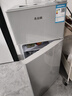 志高小冰箱89L迷你小型家用 下冷藏上冷凍兩用宿舍寢室出租房雙門辦公室電冰箱 節(jié)能省電 一級能效-89L銀雙門【省電輕音】 曬單實拍圖