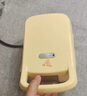 小熊（Bear）三明治機早餐機 面包機電餅鐺 華夫餅機贈華夫餅盤 加厚封邊多功能熱壓吐司機雙盤可拆SMZ-R07V6 曬單實拍圖