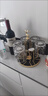 GIOIO輕奢威士忌杯套裝家用玻璃水杯歐式水晶洋酒杯創(chuàng)意酒吧啤酒杯 金色小鹿杯架+冰裂杯*6(非主圖) 曬單實(shí)拍圖