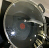 特福（Tefal）炒鍋不粘鍋家用炒菜鍋少油煙32cm炒鍋電磁爐燃氣灶通用炒鍋 曬單實(shí)拍圖