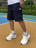 安踏ACE 2男鞋休閑鞋男鞋經(jīng)典百搭老爹鞋防潑水小白鞋厚底運(yùn)動鞋男 象牙白/新墨水藍(lán) 42 曬單實(shí)拍圖